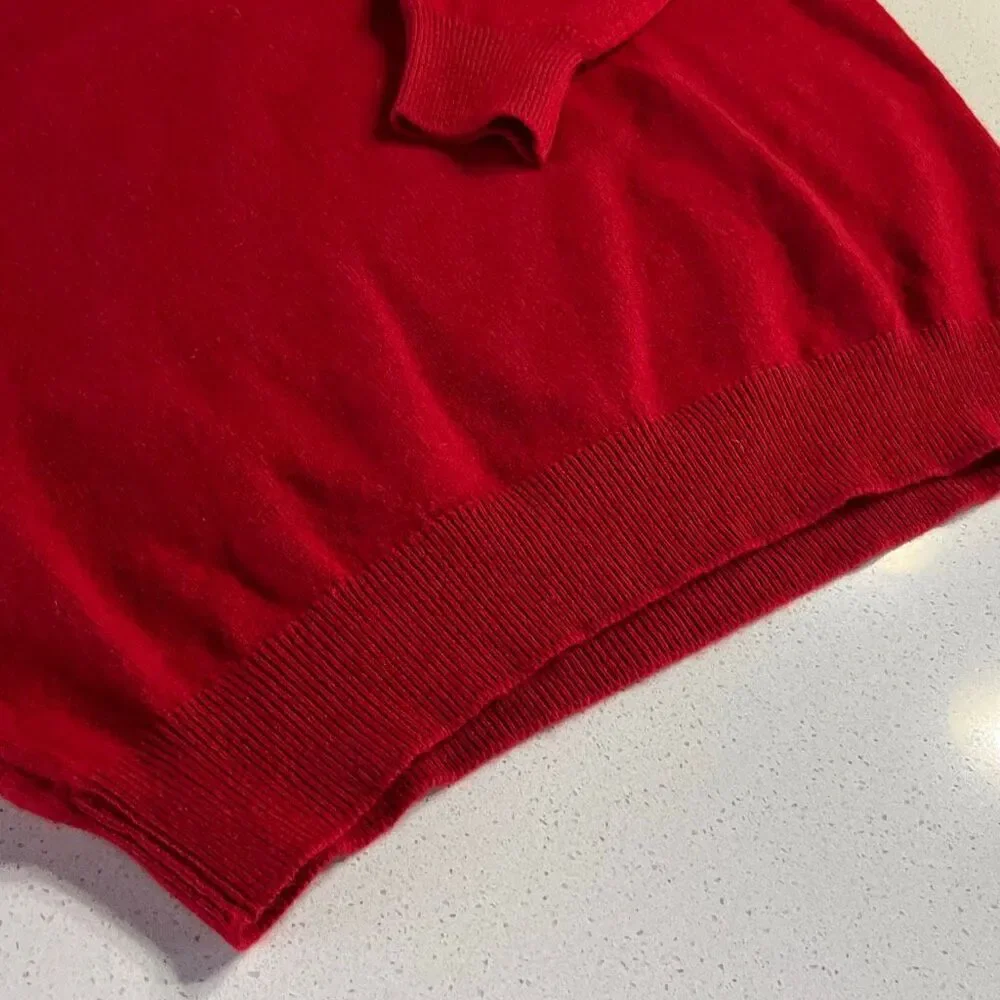 Pringle of Scotland V Neck Cashmere Sweater Men’s Large